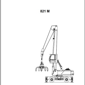Sennebogen 821 M 821.0.743 Operating Instructions DE