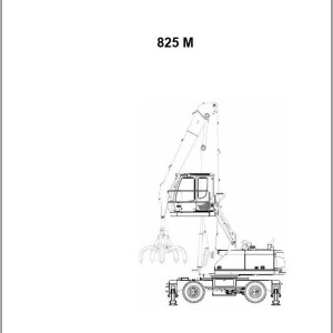 Sennebogen 825 825.0.1148 Operating and Maintenance Instructions