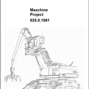 Sennebogen 825 825.0.229 Spare Parts List