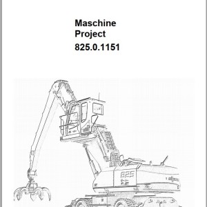 Sennebogen 825 825.0.648 Spare Parts List