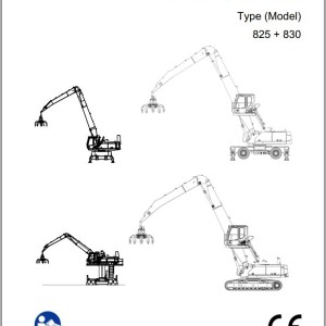 Sennebogen 825 830 825.0.1408 Operating and Maintenance Instructions