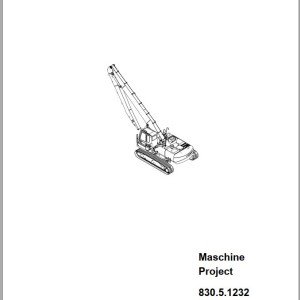 Sennebogen 830 830.5.1232 Spare Parts List