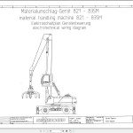Sennebogen 835 835.0.440 Electric and Hydraulic Wiring Diagram