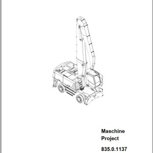 Sennebogen 835 835.0.500 Spare Parts List