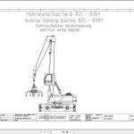 Sennebogen 835 835.0.517 Electric and Hydraulic Wiring Diagram