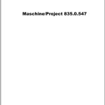 Sennebogen 835 835.0.779 Spare Parts List