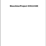 Sennebogen 835 835.0.821 Spare Parts List