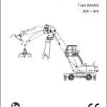 Sennebogen 835 840 835.0.1121 Operating and Maintenance Instructions