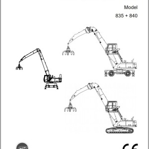 Sennebogen 835 840 835.0.1270 Operating and Maintenance Instructions