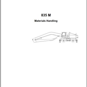 Sennebogen 835 M 835.0.266 Operating and Maintenance Instructions