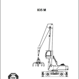 Sennebogen 835 M 835.0.548 Operating and Maintenance Instructions