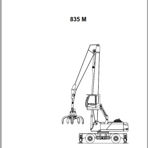 Sennebogen 835 M 835.0.610 Operating Instructions RU