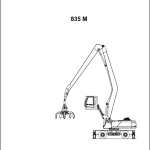 Sennebogen 835 M 835.0.611 Operating and Maintenance Instructions DE