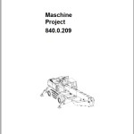 Sennebogen 840 840.0.1012 Spare Parts List