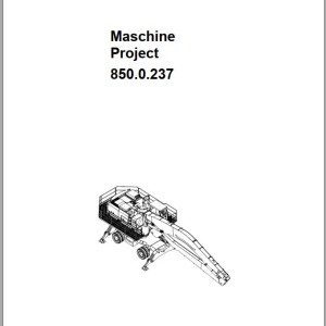 Sennebogen 850 850.0.237 Spare Parts List