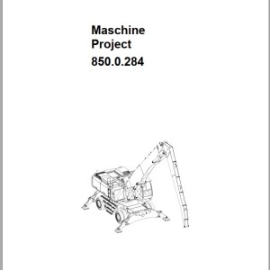 Sennebogen 850 850.0.284 Spare Parts List