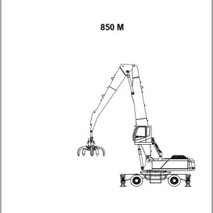 Sennebogen 850 M 850.0.318 Operating and Maintenance Instructions