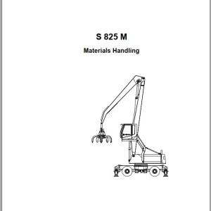 Sennebogen S 825 M 825.0.285 Operating and Maintenance Instructions