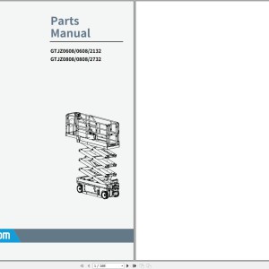 Sinoboom 2732 Schematic Parts Manual