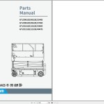 Sinoboom 2746E Schematic Parts Manual