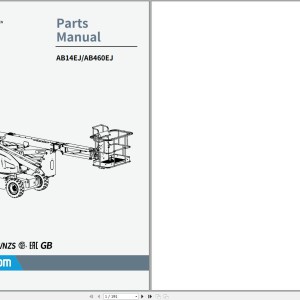 Sinoboom AB14EJ Schematic Parts Manual