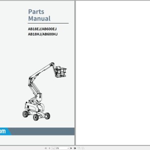 Sinoboom AB18EJ Schematic Parts Manual