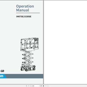 Sinoboom 1530SE 0407SE-1 Operation Manual