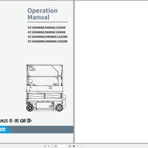 Sinoboom 1930SE Operation Manual