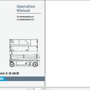 Sinoboom 2132 Operation Manual