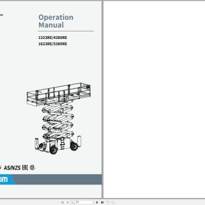 Sinoboom 5389RE Operation Manual