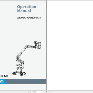 Sinoboom AB10ERJN Operation Manual