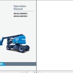 Sinoboom AB14EJ Operation Manual