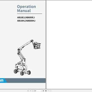 Sinoboom AB18EJ Operation Manual