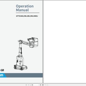 Sinoboom ML10EJ Operation Manual