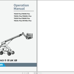 Sinoboom TB22EJ Plus Operation Manual