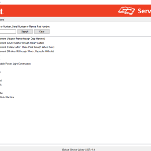 Bobcat Service Library Q4 2022 Service Operator & Maintenance Manual