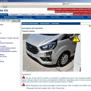 Ford ETIS Repair Manual 06.2022