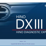 Hino Diagnostic Explorer 3 DXIII Ver.1.24.1 01.2024