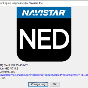 International NED 7.8.2 Navistar Engine Diagnostics 06.2024