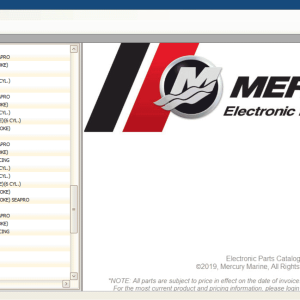 Mercury Marine Europe 10.2022 Electronic Parts Catalog VMWARE