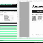 Mitsubishi Forklift MCFS ASIA Electronic Parts Catalog & Workshop Manuals 07.2024