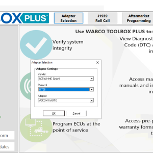 WABCO TOOLBOX PLUS 14.0.2 & ECAS CAN2 v3.00