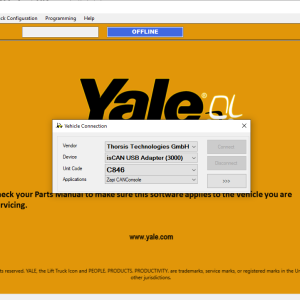 Yale PC Service Tool v5.3 2024 with Zapi PC Can Console 2.20 Programming