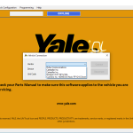 Yale PC Service Tool Version V5.3 2024