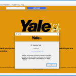 Yale PC Service Tool Version V5.3 2024