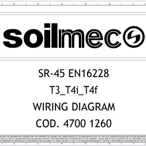 Soilmec SR-45 T3_T4i_T4f Wiring Diagrams 47001260
