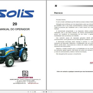 Solis 880 MB PDF Collection Tractor Service Parts Operators Maintenance Manuals