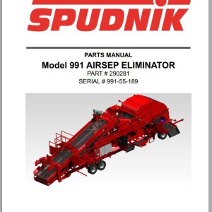 Spudnik 1.24 GB PDF Agricultural Diagram Parts Catalog