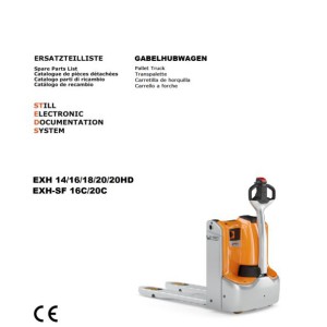 Still EXH 14-20C 2030 2031 2032 2033 Spare Parts List