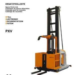 Still PXV 2142, 2144, 2146, 2147 Spare Parts List